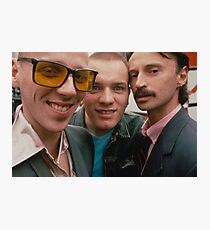 Trainspotting Spud Renton & Begbie Photographic Print