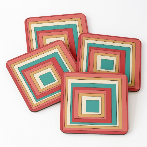 Item preview, Retro Rounded Rectangles designed and sold by Texterns.