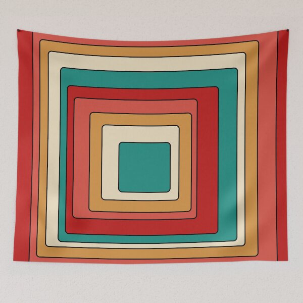 Item preview, Retro Rounded Rectangles designed and sold by Texterns.