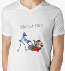 Regular Show Men's V-Neck T-Shirt