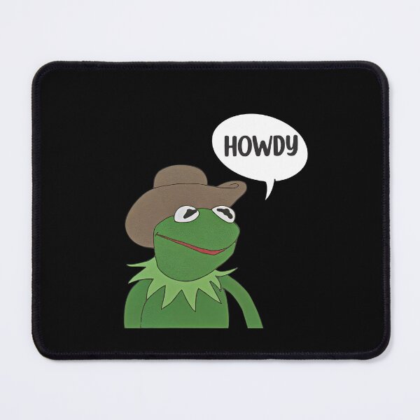 Item preview, Kermit The Frog Howdy Funny Cowboy Frog Muppets designed and sold by Shandaunique.