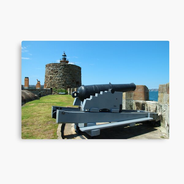 Cannon & Fort Denison Canvas Print