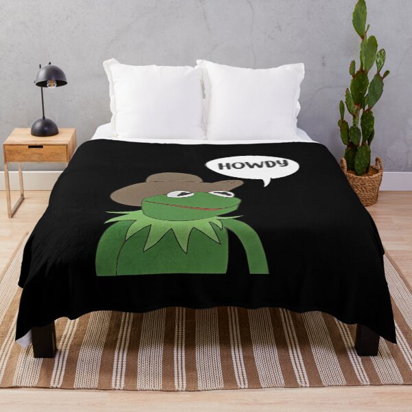 Item preview, Kermit The Frog Howdy Funny Cowboy Frog Muppets designed and sold by Shandaunique.