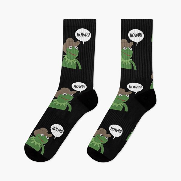 Item preview, Kermit The Frog Howdy Funny Cowboy Frog Muppets designed and sold by Shandaunique.