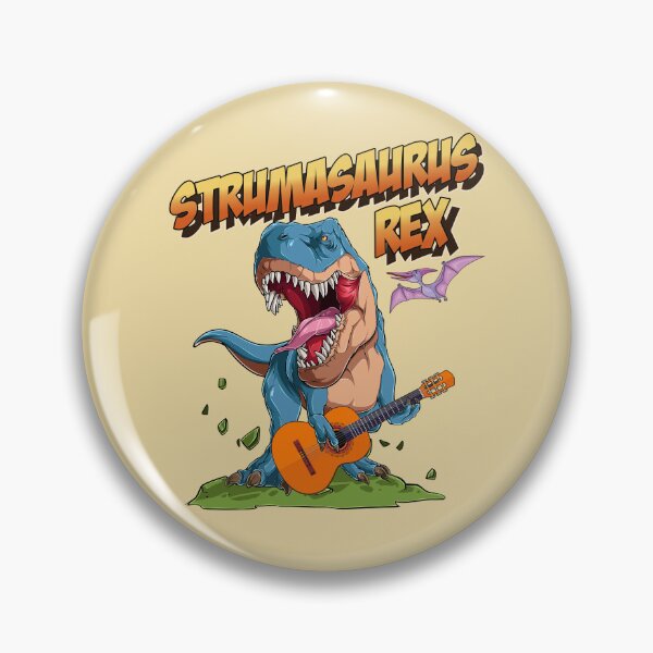 Item preview, Strumasaurus Rex Guitar Musical Dinosaur designed and sold by HappySchnapper.