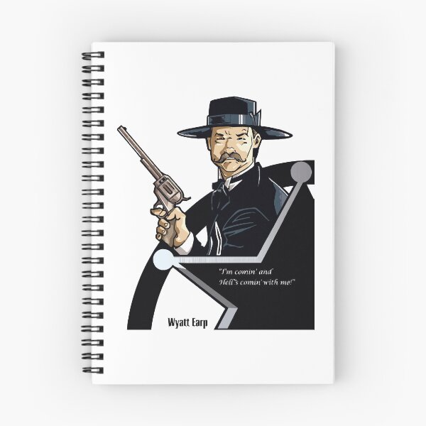 Item preview, Wyatt Earp Doc Hoilday Say When Gift Fan designed and sold by AngelValero.