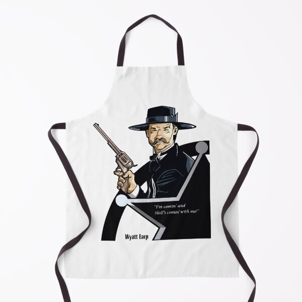 Item preview, Wyatt Earp Doc Hoilday Say When Gift Fan designed and sold by AngelValero.