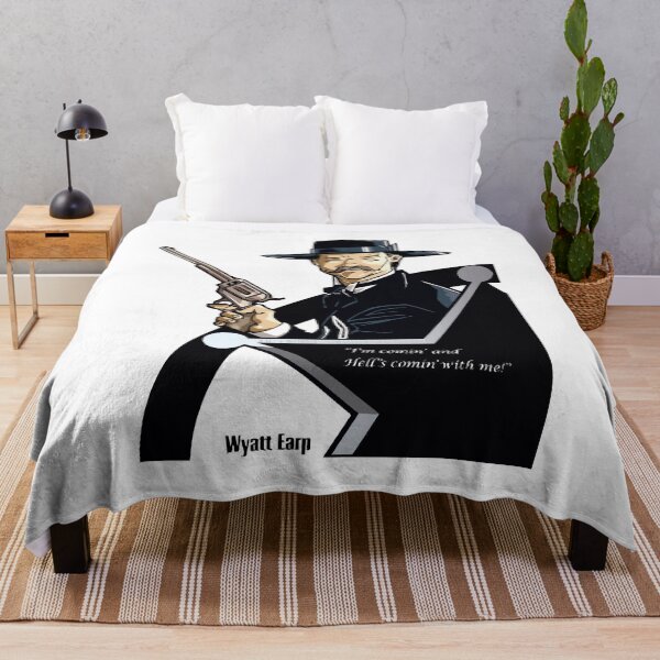 Item preview, Wyatt Earp Doc Hoilday Say When Gift Fan designed and sold by AngelValero.