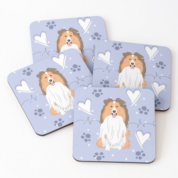Item preview, LOVE Sable Sheltie Dog Shetland Sheepdog  designed and sold by Lulupainting.