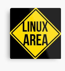 Linux area Metal Print