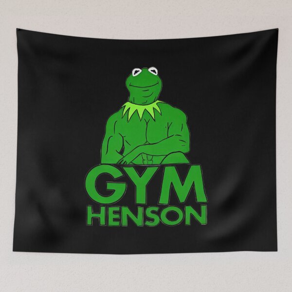 Item preview, Kermit The Frog The Muppets Gym Henson designed and sold by Shandaunique.