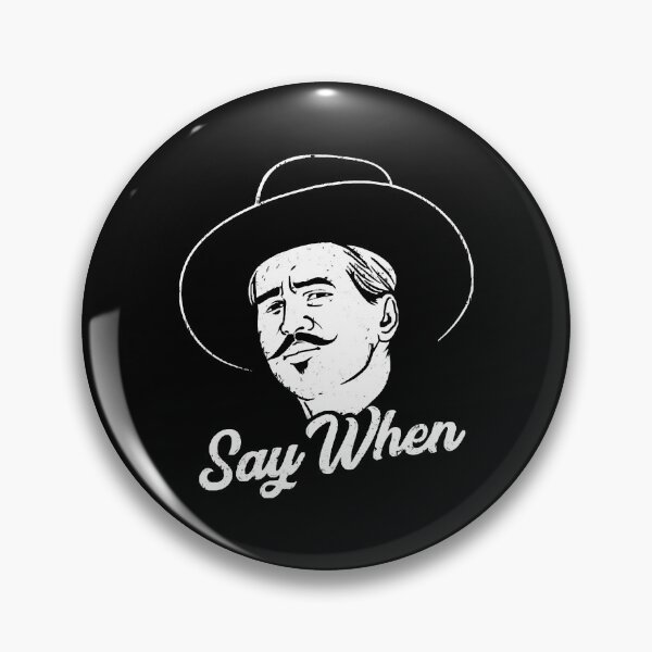 Item preview, Doc Holliday Say When Gift Fan designed and sold by AngelValero.