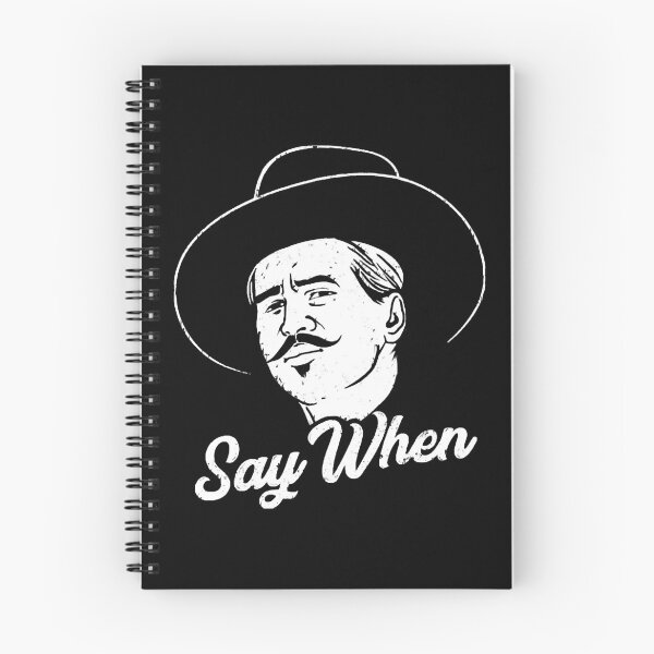 Item preview, Doc Holliday Say When Gift Fan designed and sold by AngelValero.
