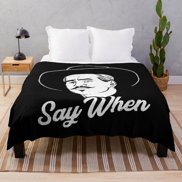 Item preview, Doc Holliday Say When Gift Fan designed and sold by AngelValero.
