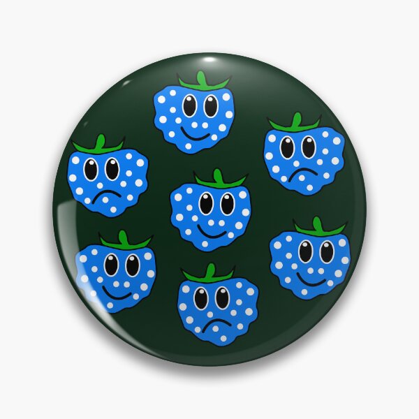 Aperçu de l'œuvre Conception mignonne de baies bleues drôles créée et vendue par EMBROIDERYPRINT.