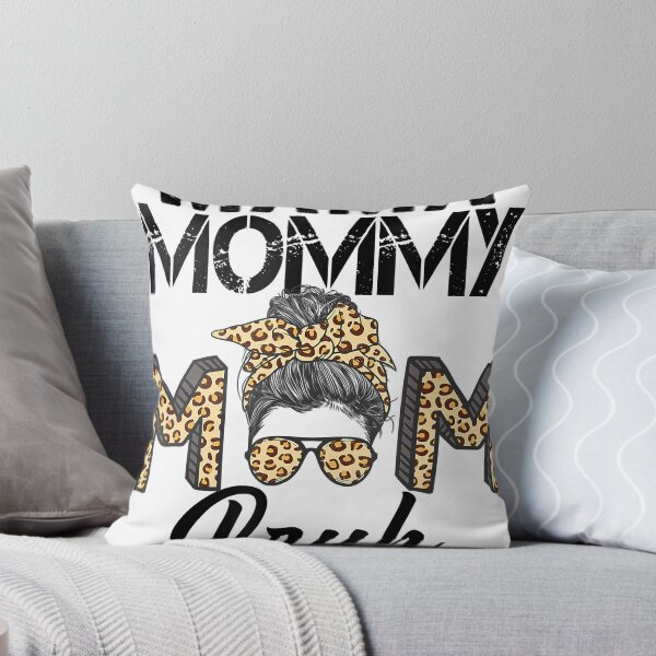 Item preview, Mama Mommy Mom Bruh Leopard Messy Bun Mothers Day 2022 designed and sold by SethFrancis37.