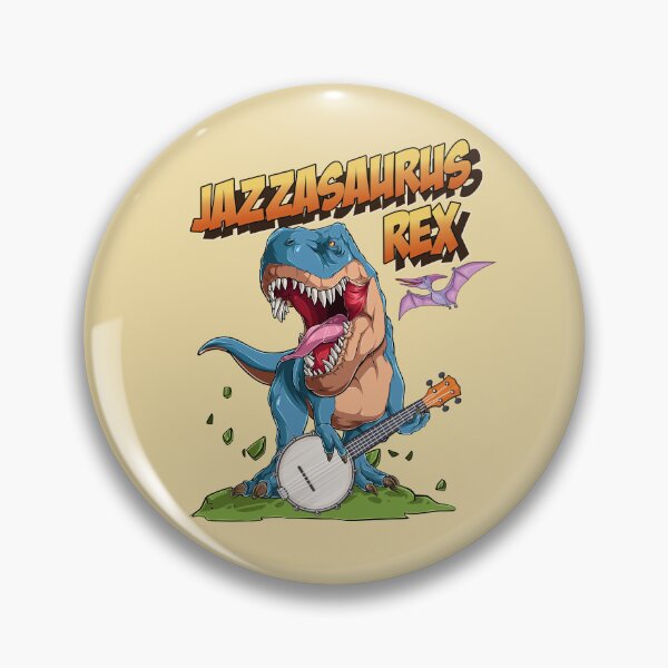 Item preview, Jazzasaurus Rex Banjo Musical Dinosaur designed and sold by HappySchnapper.