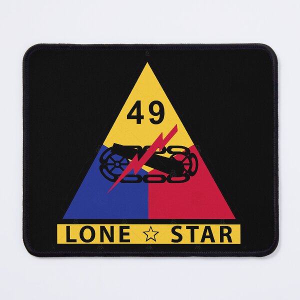 Artikelvorschau, 49. Panzerdivision der Armee - LONE STAR T-Shirt entworfen und verkauft von Maglnar307.