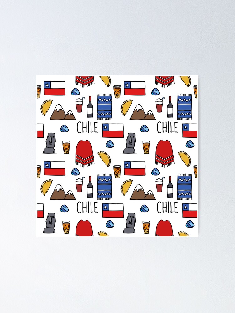 Chile Poster 幅74cmX高さ104cm - その他