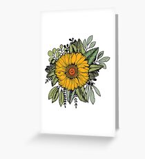 SUNFLOWER Greeting Card