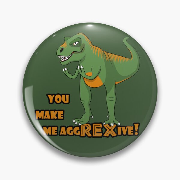 Item preview, Annoyed T-Rex - Funny Dinosaur is aggREXive designed and sold by GiborDesign.
