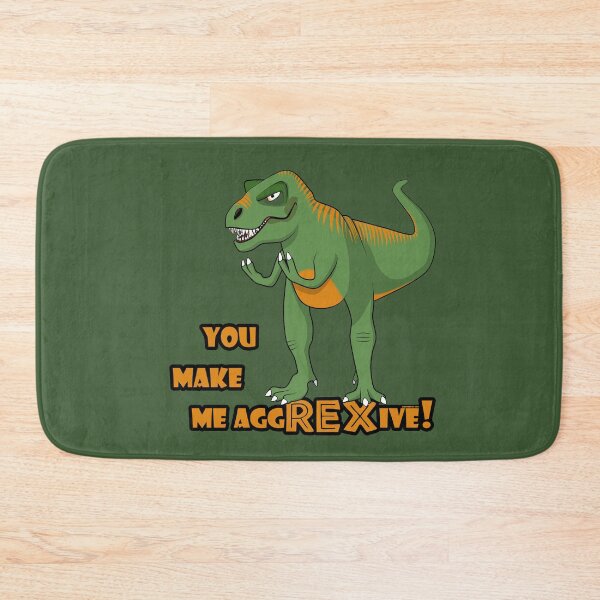 Item preview, Annoyed T-Rex - Funny Dinosaur is aggREXive designed and sold by GiborDesign.