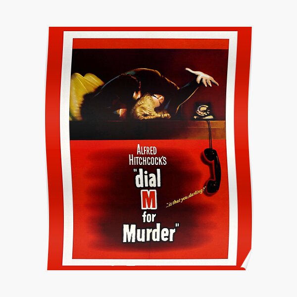 Dial M for Murder Grace Kelly Hollywood Movie Poster