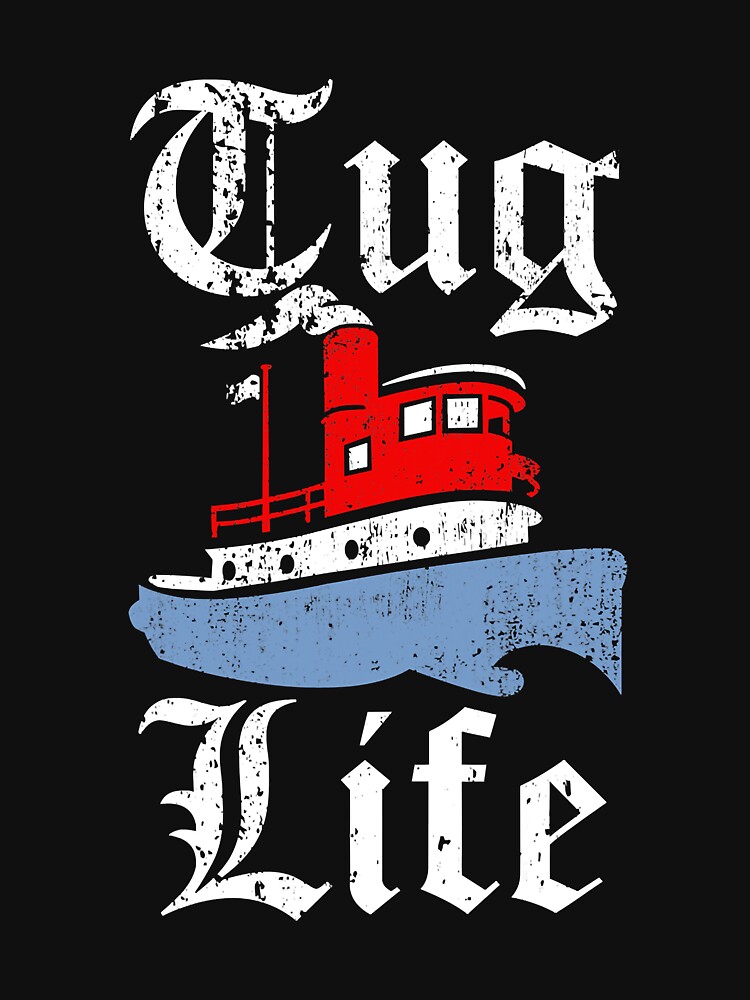 Tug Life - Funny Tugboat Racerback Tank Top for Sale by fullemori