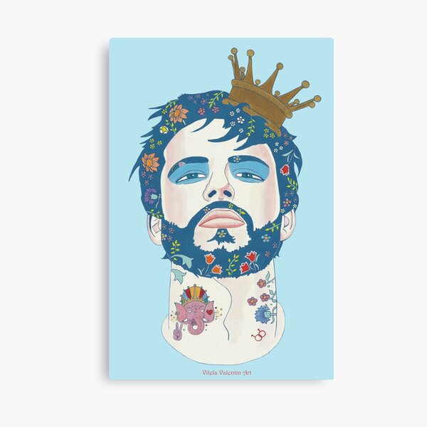 Alle Männer sind Könige Canvas Print