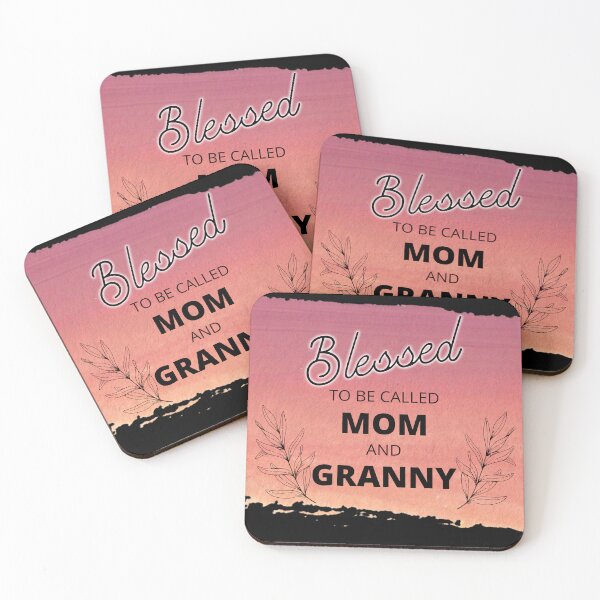 Item preview, blessed to be called mom and granny designed and sold by madraso.