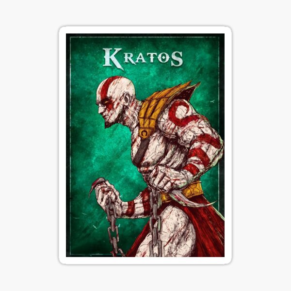 Jogos On Line Adesivo Kratos God Of War Kit 3un Carro Game