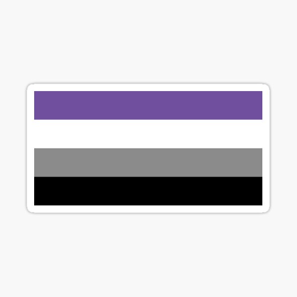 Ace Pride Flag Sticker For Sale By Asexualmemes Redbubble