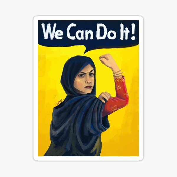 Women We Can Do It Sticker for Sale by andrefspf