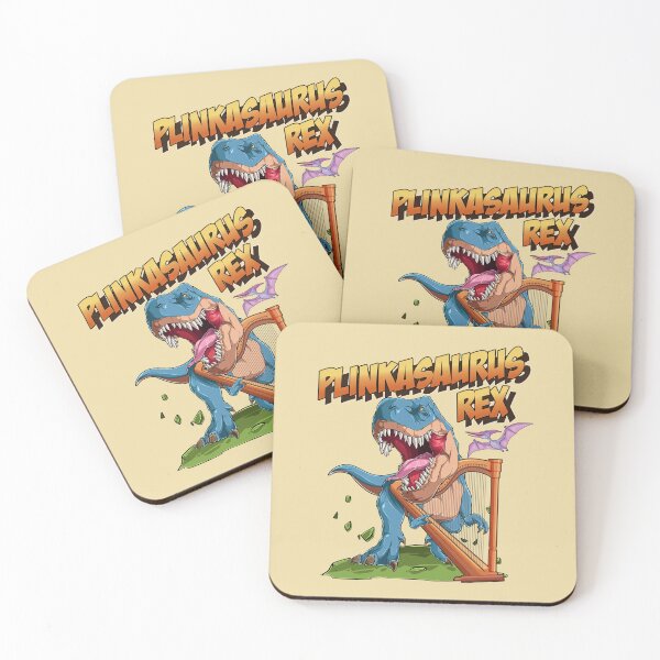 Item preview, Plinkasaurus Rex Harp Musical Dinosaur designed and sold by HappySchnapper.