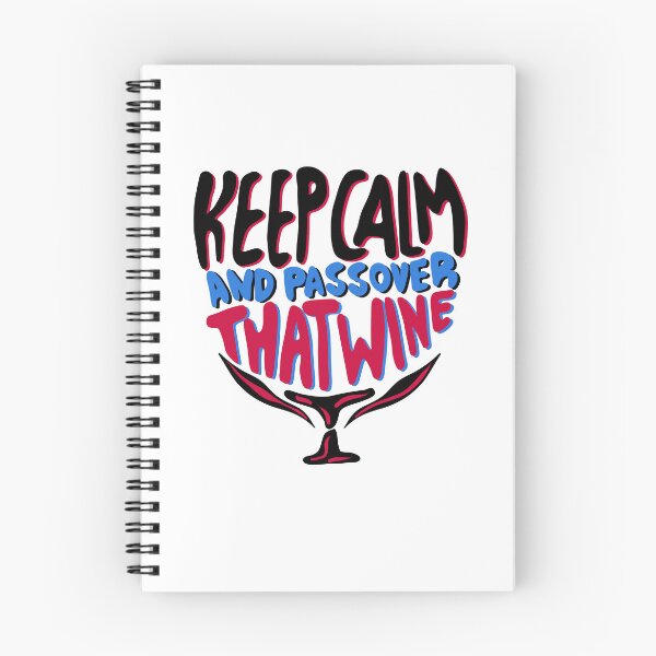 Item preview, keep calm and passover that wine, passover 2022, gift for wine lovers, on white designed and sold by Dotsby.
