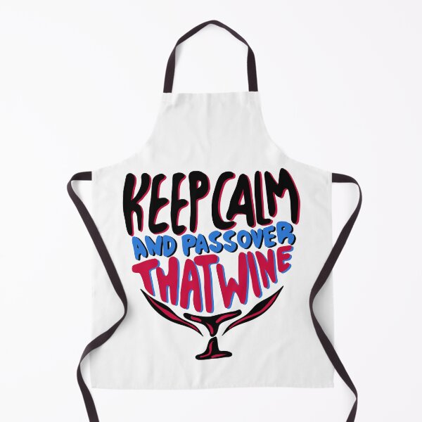 Item preview, keep calm and passover that wine, passover 2022, gift for wine lovers, on white designed and sold by Dotsby.