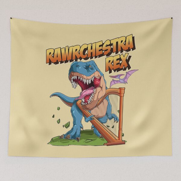 Item preview, Rawrchestra Rex Harp Musical Dinosaur designed and sold by HappySchnapper.