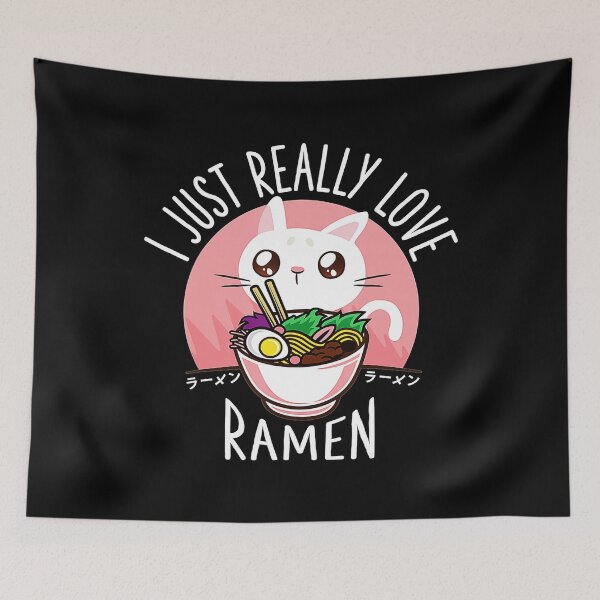 Item preview, Ramen T-Shirt Cat Tshirt Kawaii Anime Tee Japanese Gift T-Shirt designed and sold by shoptran005.