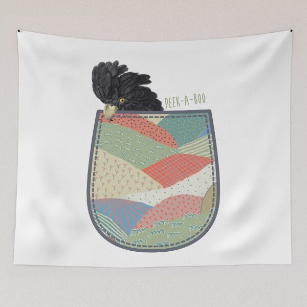 Item preview, Parrot Peek-a-Boo designed and sold by chillaxcats.