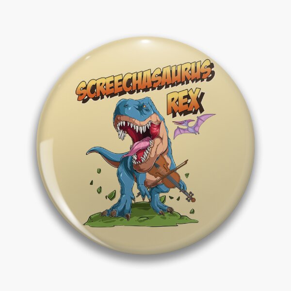 Item preview, Screechasaurus Rex Violin Musical Dinosaur designed and sold by HappySchnapper.