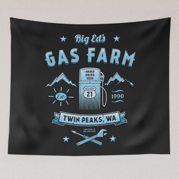 Item preview, Big ed's gas farm, twin peaks classic t shirt designed and sold by DamontaeChisley.