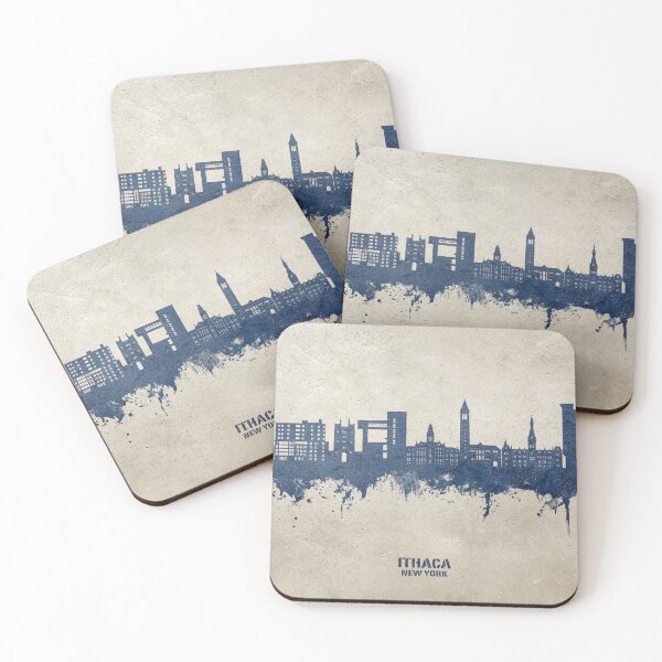 Item preview, Ithaca New York Skyline designed and sold by ArtPrints.