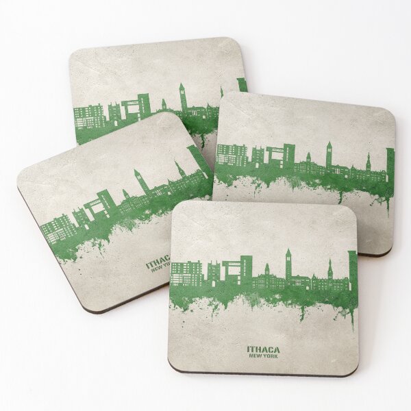 Item preview, Ithaca New York Skyline designed and sold by ArtPrints.