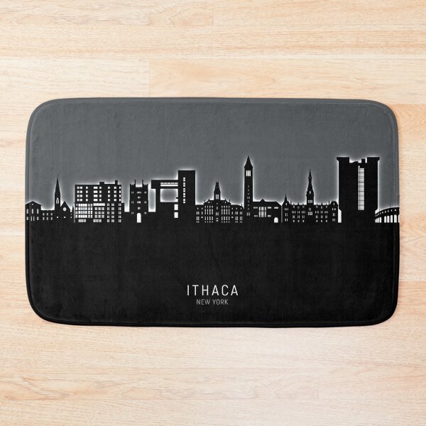 Item preview, Ithaca New York Skyline designed and sold by ArtPrints.