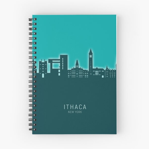Item preview, Ithaca New York Skyline designed and sold by ArtPrints.