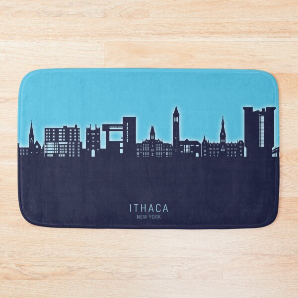 Item preview, Ithaca New York Skyline designed and sold by ArtPrints.