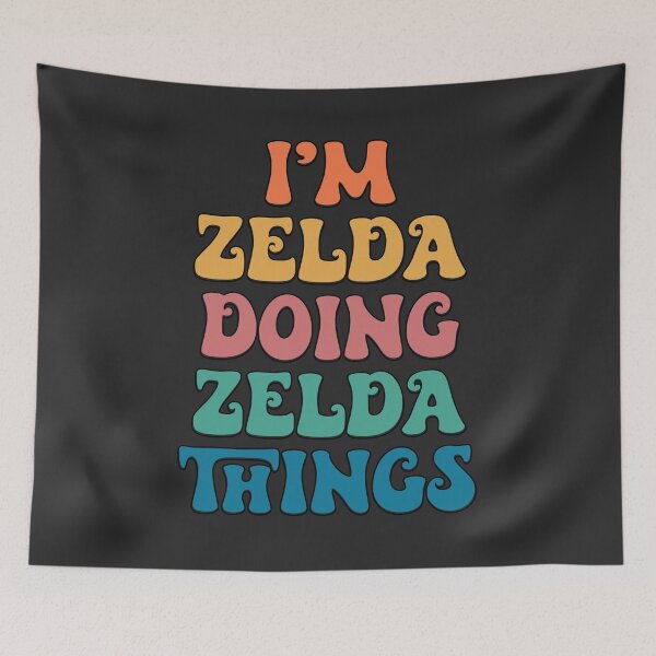 Item preview, Zelda Funny Retro First Name designed and sold by Americandude.