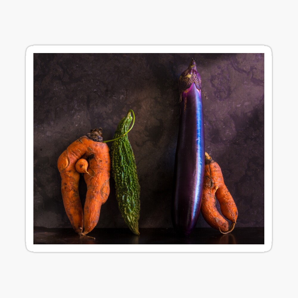 Later the same day at the carrot nudist colony #carrots #stilllife  #foodporn #tooobvious Zipper Pouch for Sale by alan shapiro