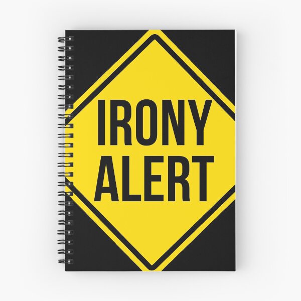Item preview, Irony designed and sold by freshangover.