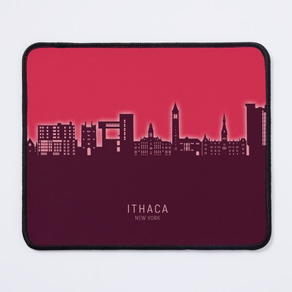 Item preview, Ithaca New York Skyline designed and sold by ArtPrints.